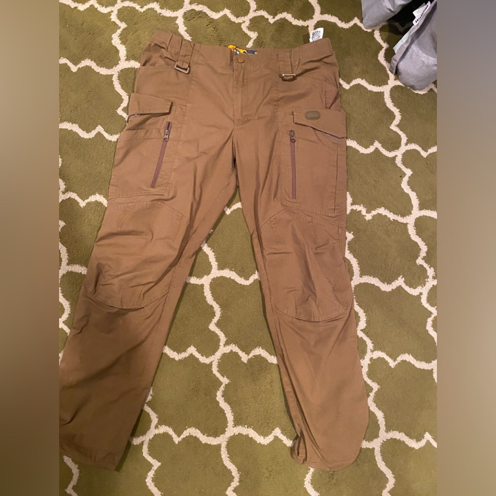 Brown Tactical Cargo Pants
